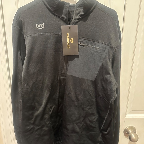 WARROAD - Black, Quarter Zip, Size Mens Large (NEW) - Picture 6 of 7